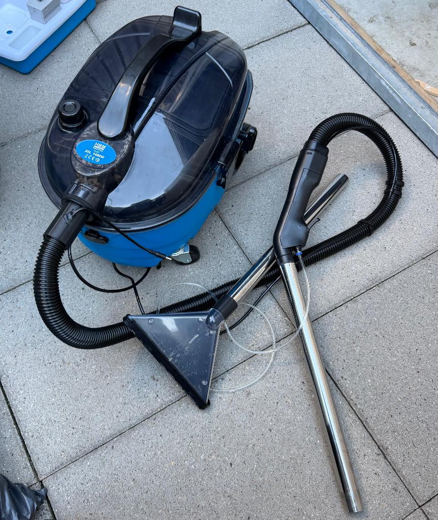 HBM Tapijtreiniger / Waterstofzuiger - Krachtige Reiniging, Doe-het-zelf en Verbouw, Reinigingsmachines, Ophalen, Zo goed als nieuw