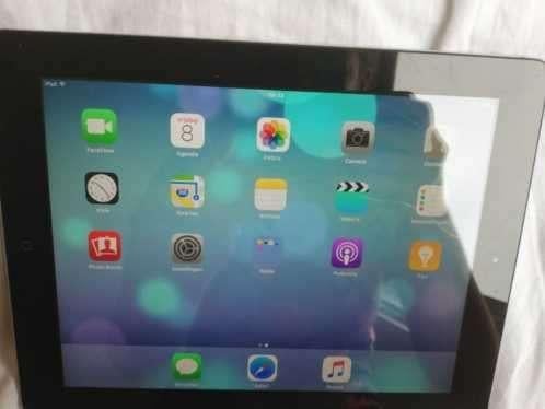 ipad 4 barst in scherm, toetsenbord, screenprotector, Computers en Software, Apple iPads, 10 inch, Gebruikt, 32 GB, Apple iPad