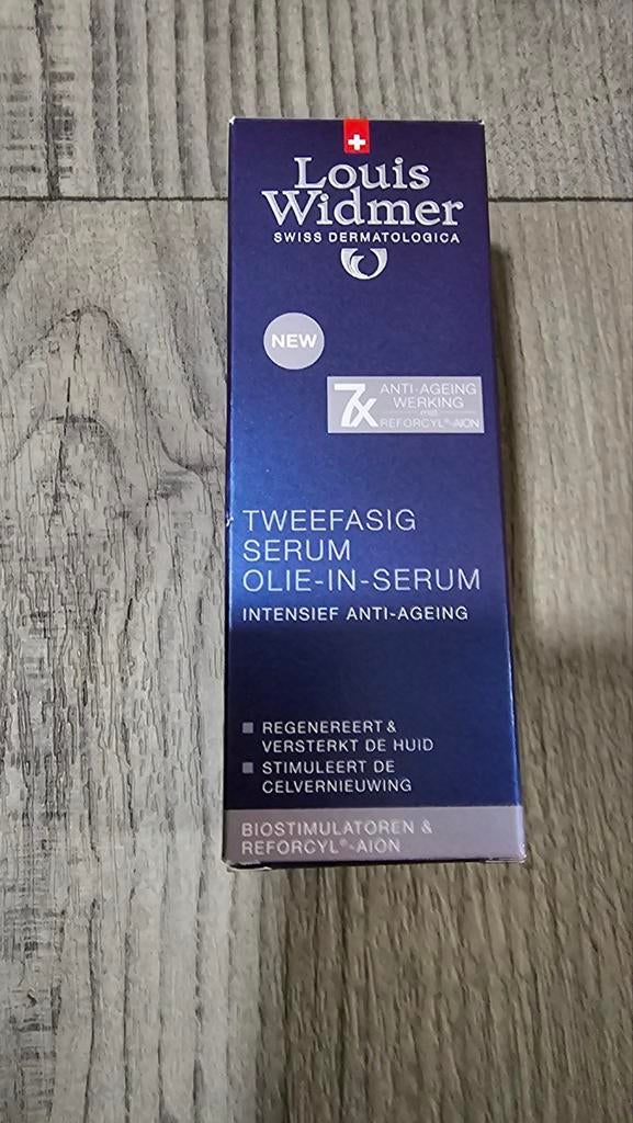 Louis Widmer Tweefasig Serum Olie-in-Serum Anti-Ageing, Ophalen of Verzenden