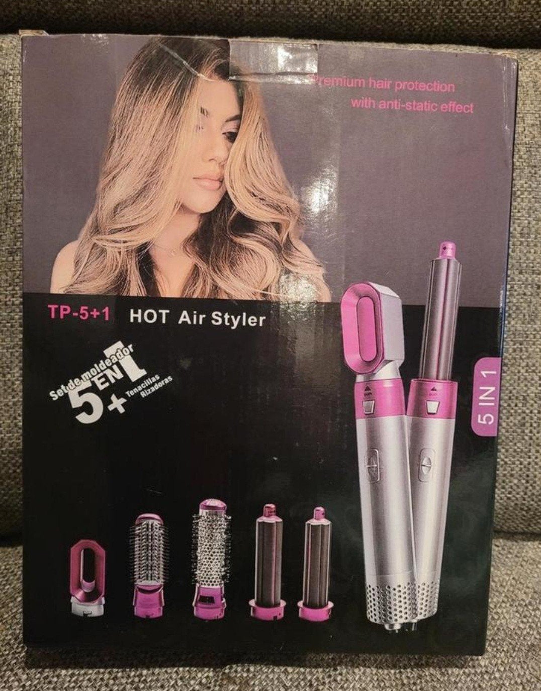 Hot Air Styler - 5 in 1, Ophalen, Zo goed als nieuw, Haarverzorging