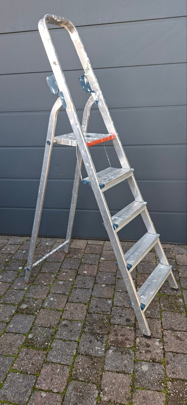 Altrex huishoudtrap 5 treden, Doe-het-zelf en Verbouw, Ophalen, Gebruikt
