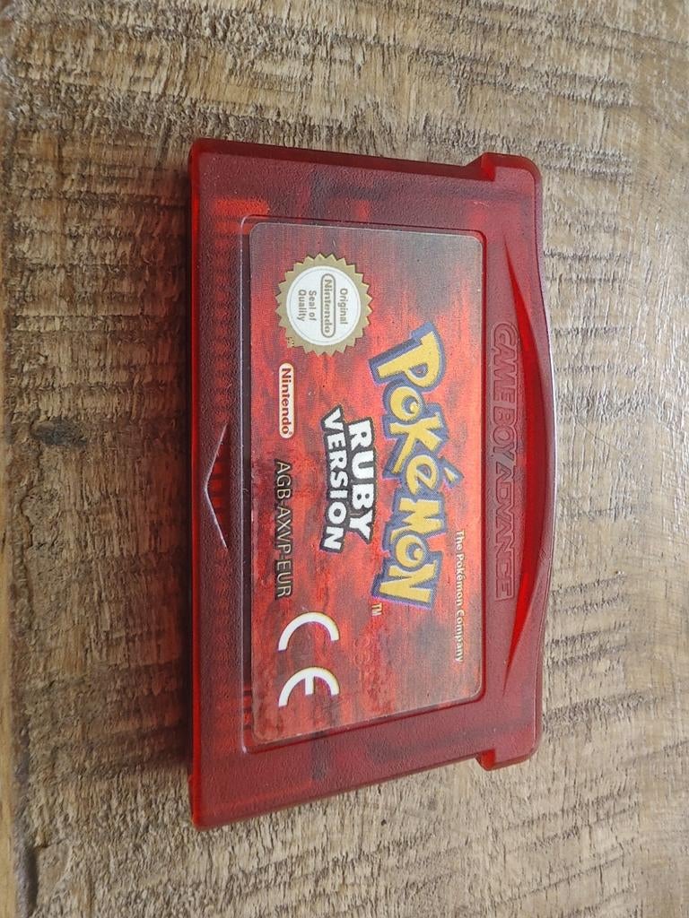 Pokémon Ruby Version (Game Boy Advance) - Origineel, Spelcomputers en Games, Games | Nintendo Game Boy, Ophalen of Verzenden