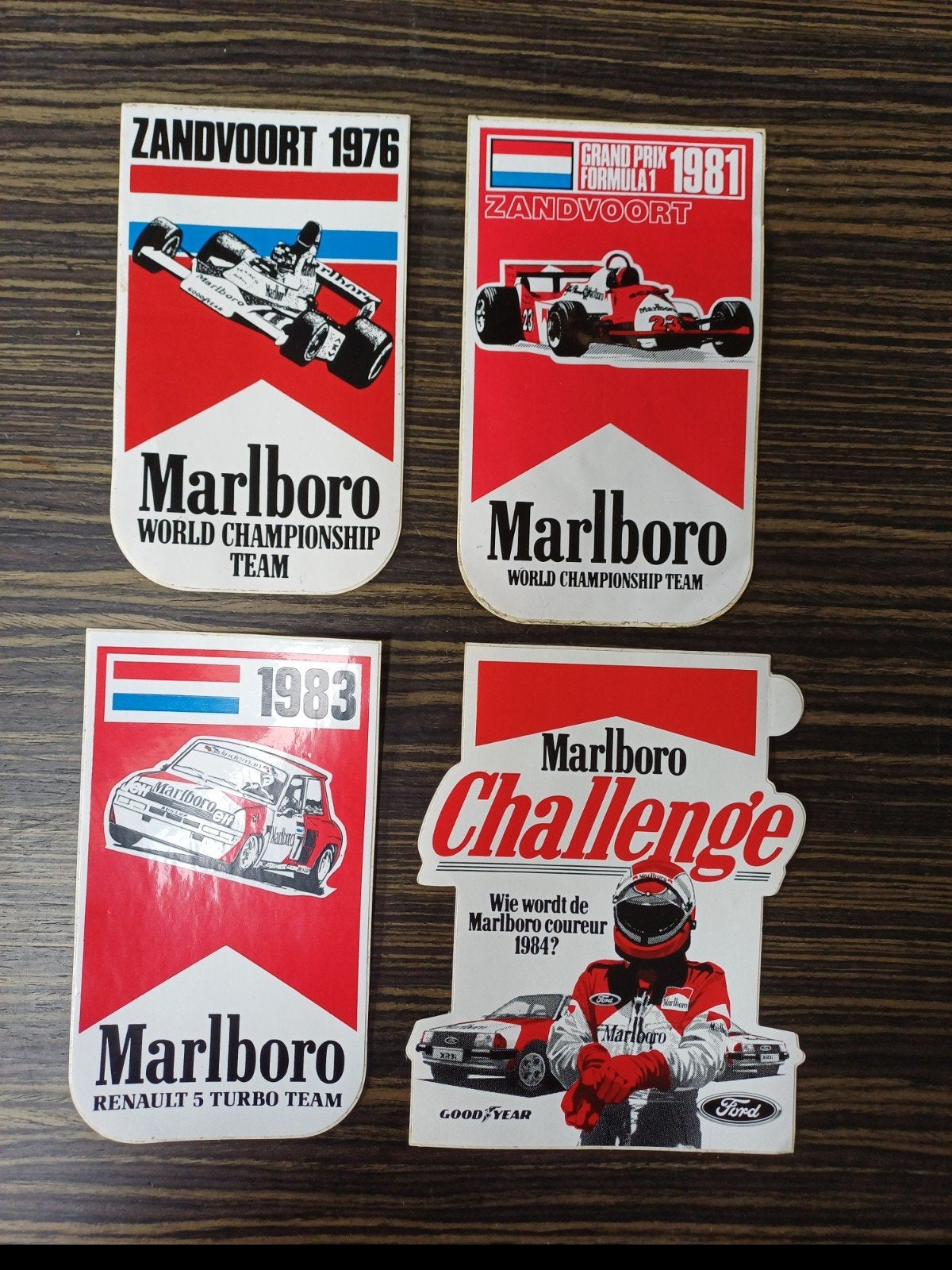 Grote collectie vintage Auto & Motor Stickers, Ophalen of Verzenden, Gebruikt, Auto of Motor