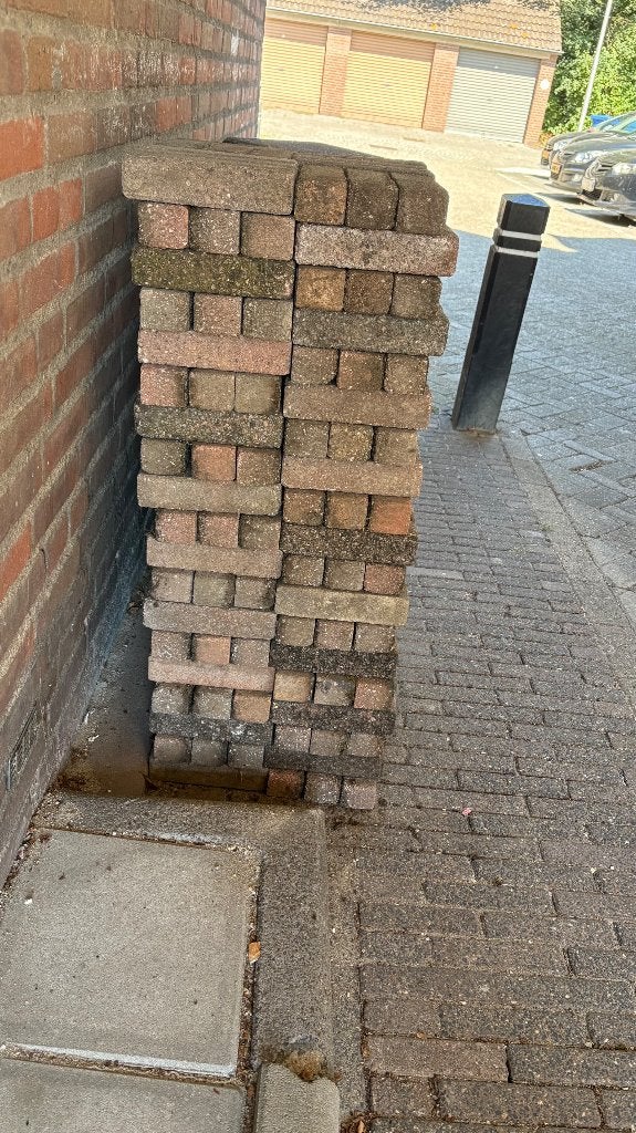 Stenen, Ophalen, Gebruikt, Beton, Klinkers