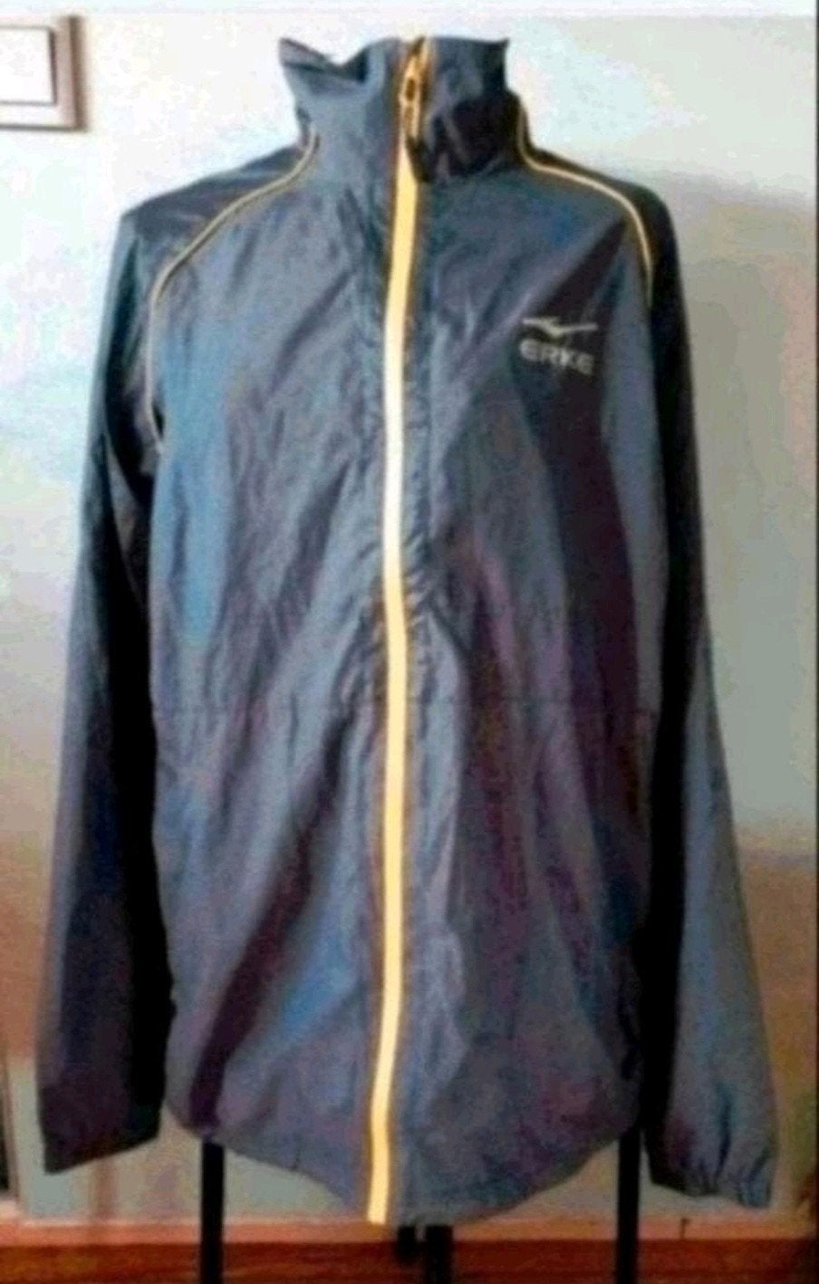 Erke grijs jas, Kleding | Heren, Ophalen of Verzenden, Zo goed als nieuw, Maat 56/58 (XL), Grijs