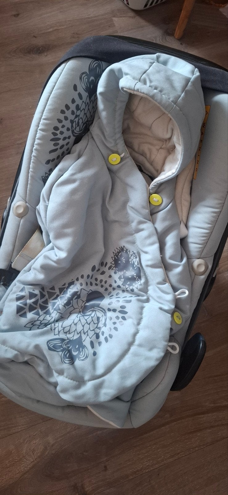 Foto 2 van Maxi-Cosi autostoel met Isofix base en voetenzak
