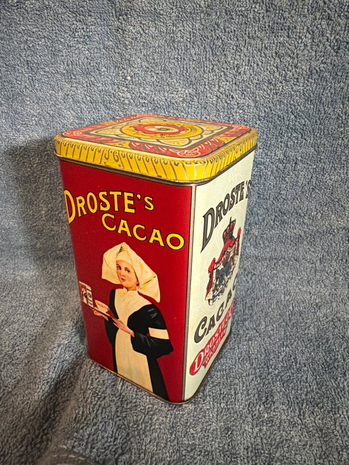 Vintage Droste's Cacao Blik - Zeldzaam Verzamelobject, Ophalen of Verzenden