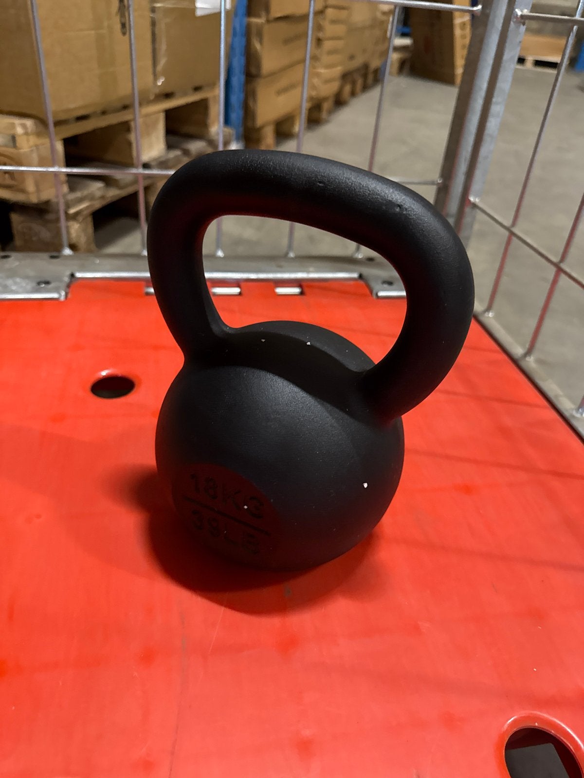Kettlebell 18 kg - Ideaal voor krachttraining, Ophalen, Gebruikt, Armen, Kettlebell
