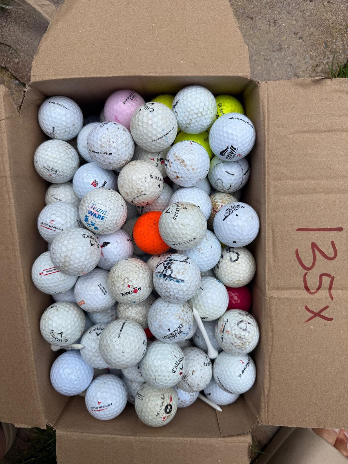 Golfballen, Sport en Fitness, Golf, Ophalen, Gebruikt, Bal(len)
