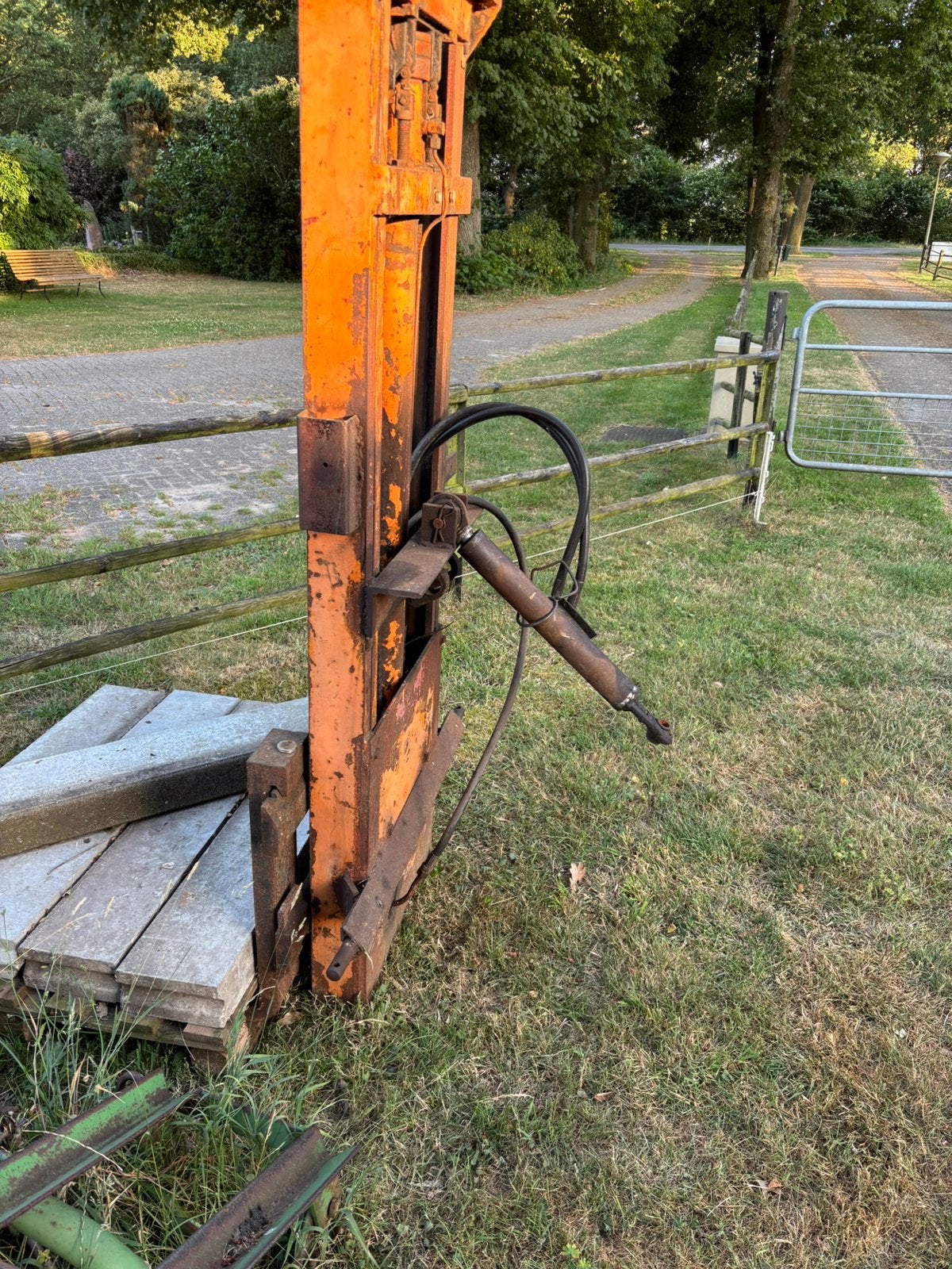 Hefmast, Ophalen, Overige typen