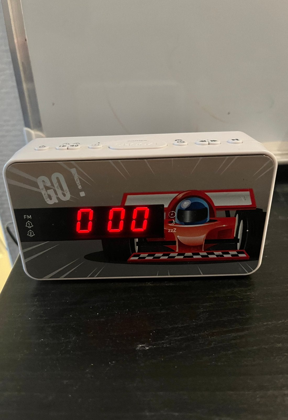 BigBen radio wekker, Witgoed en Apparatuur, Wekkers, Ophalen of Verzenden, Zo goed als nieuw, Digitaal