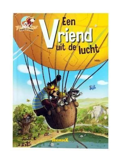 Rapido & Loebas: Een vriend uit de lucht. Hardcover, Rapido & Loebas, Fictie algemeen, Jongen of Meisje, Ophalen of Verzenden