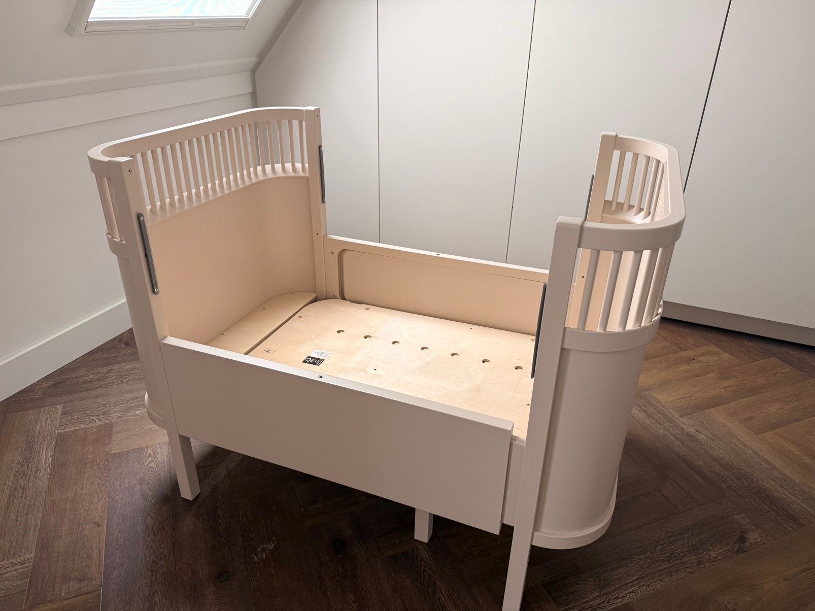 Sebra kili bed Baby & Junior kleur Birchbark beige, Kinderen en Baby's, Ophalen, Zo goed als nieuw, Minder dan 140 cm, 70 tot 85 cm