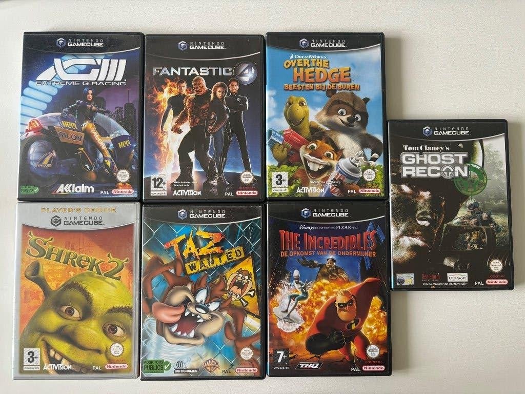 Diverse Gamecube games, Avontuur en Actie, Eén computer, Ophalen of Verzenden, Zo goed als nieuw
