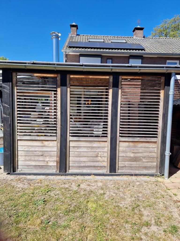 Mooie houten shutters tuin, Tuin en Terras, Ophalen