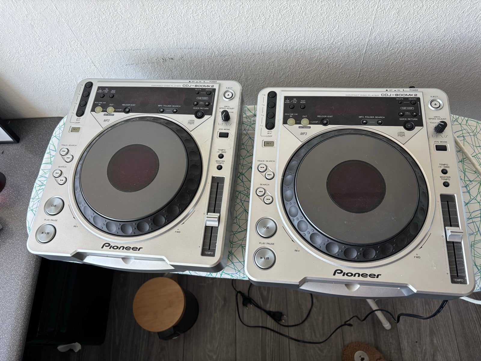 Pioneer CDJ-800MK2 DJ-set - Zo goed als nieuw, Ophalen, Zo goed als nieuw, Dj-set, Pioneer
