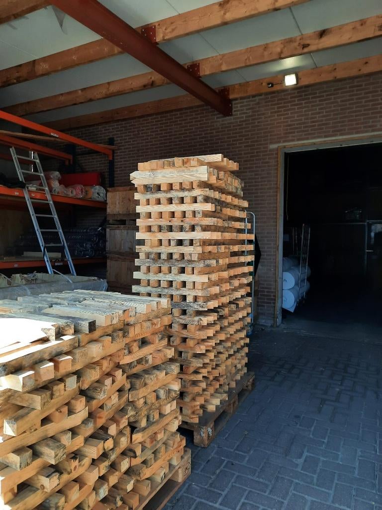 vuren houten piket paaltjes, Ophalen of Verzenden, Nieuw, Minder dan 180 cm, Palen