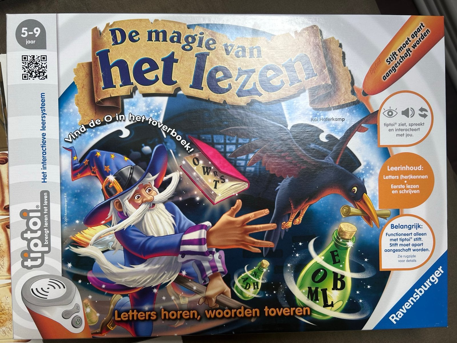 Nieuw Tiptoi: De Magie van het Lezen, Kinderen en Baby's, Speelgoed | Educatief en Creatief, Ophalen of Verzenden, Nieuw, Taal en Lezen