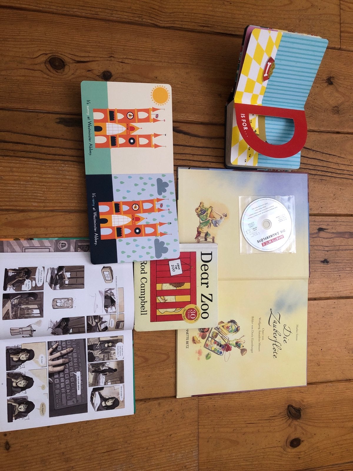 Diverse kinderboeken: prentenboeken, leesboeken, met CD, Boeken, Ophalen of Verzenden, Zo goed als nieuw, Uitklap-, Voel- of Ontdekboek