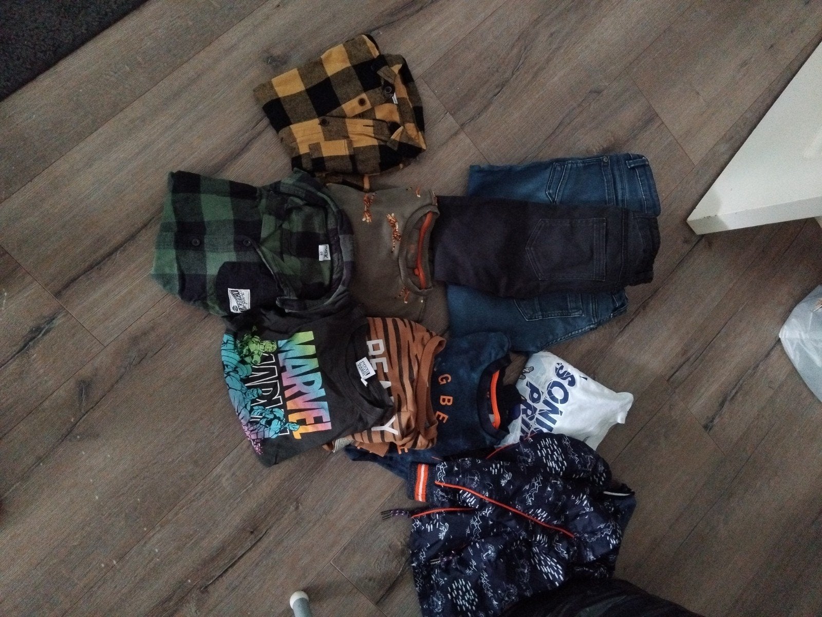 Kledingpakket jongens maat 122/128 - najaar, Ophalen, Gebruikt, Jongen, Overige typen