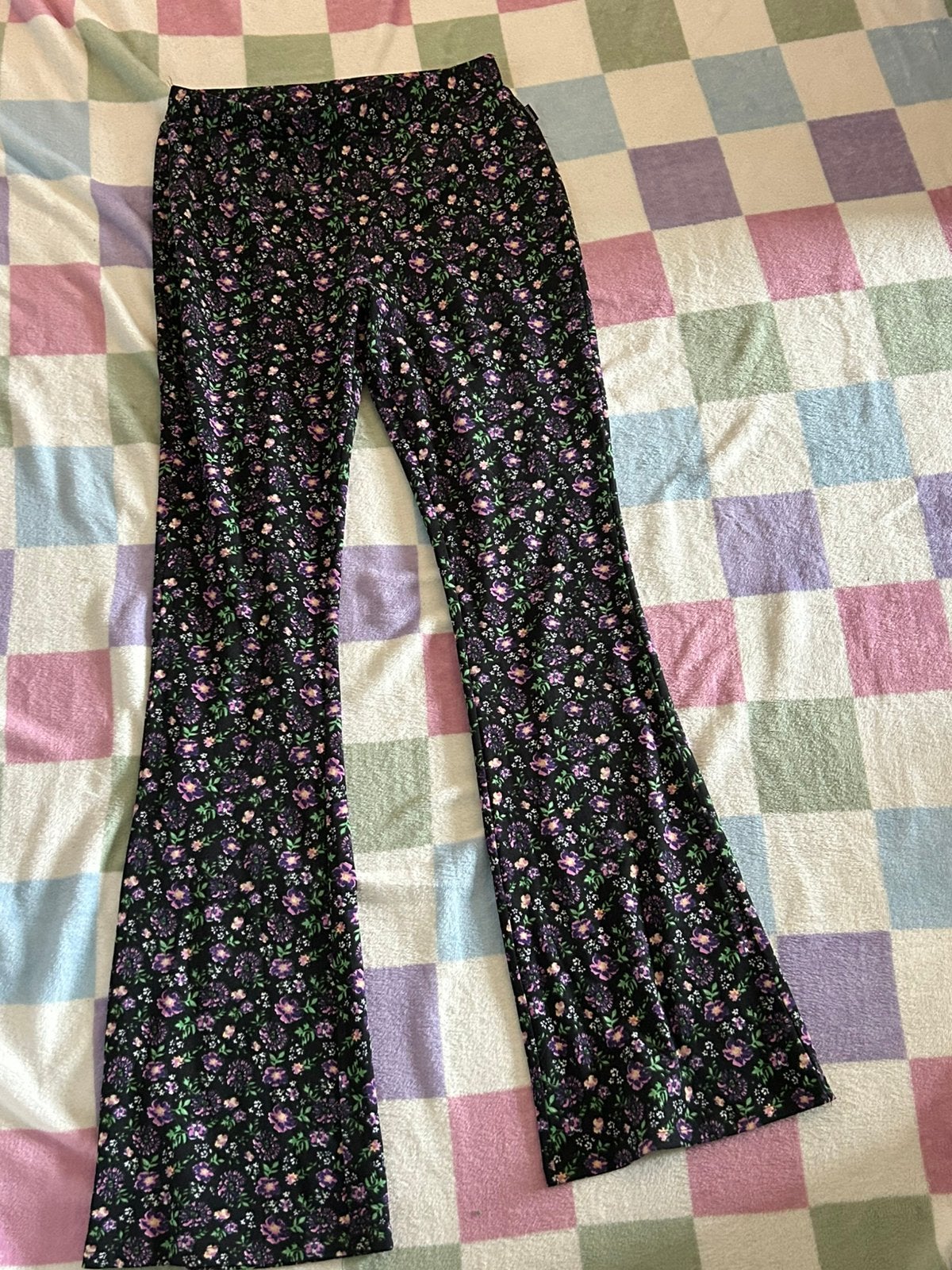 Colourful Rebel flared pants paars, maat L, Paars, Maat 42/44 (L), Nieuw, Ophalen of Verzenden