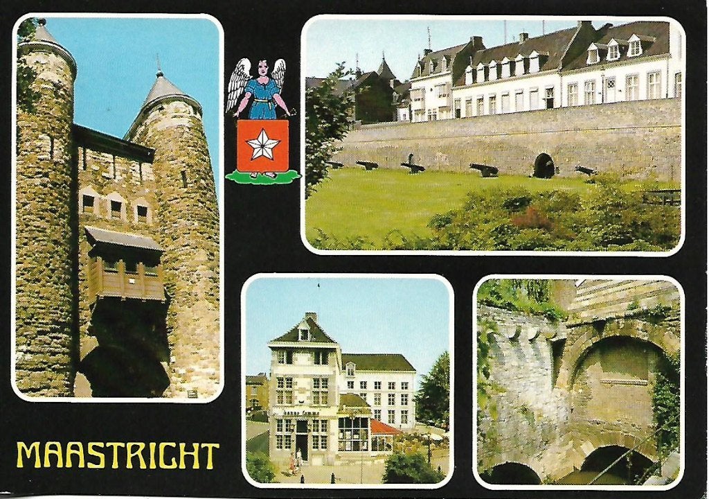 Maastricht- -4-luik, Verzenden, 1980 tot heden, Gelopen, Limburg
