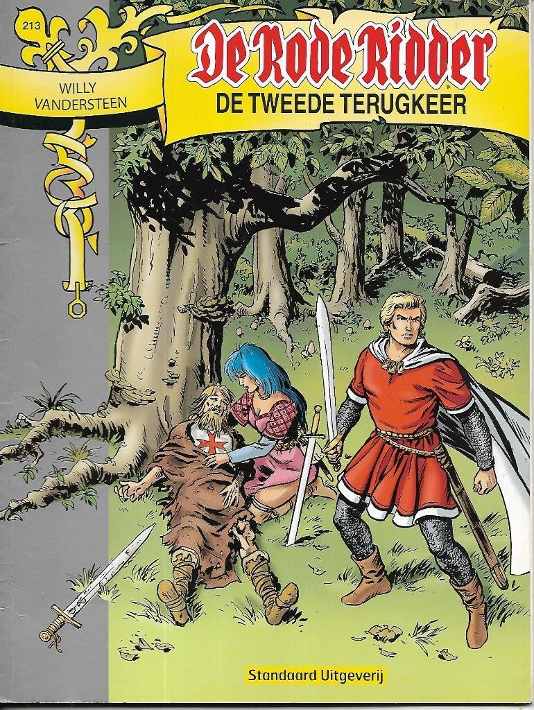 De Rode Ridder - Nr. 213: De tweede terugkeer., Eén stripboek, Ophalen of Verzenden, Gelezen