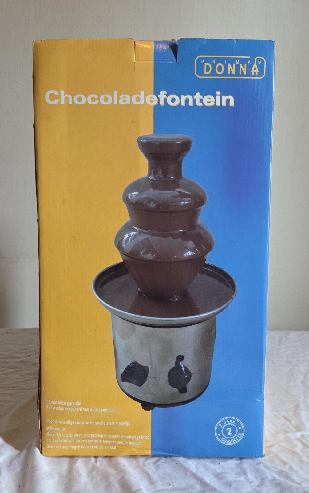 chocolade fontein, Ophalen, Waxinelicht, Fondueset