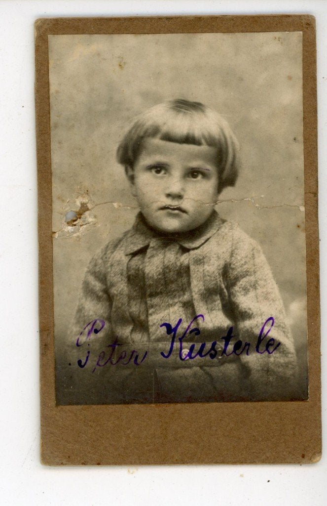 B35; CDV maisje., Gebruikt, Verzenden, Foto, Voor 1940