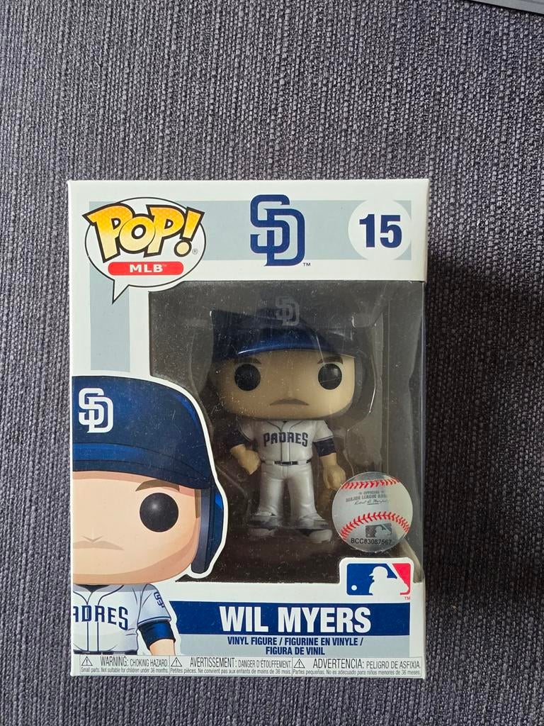 Funko Pop! MLB Wil Myers #15 San Diego Padres, Ophalen of Verzenden