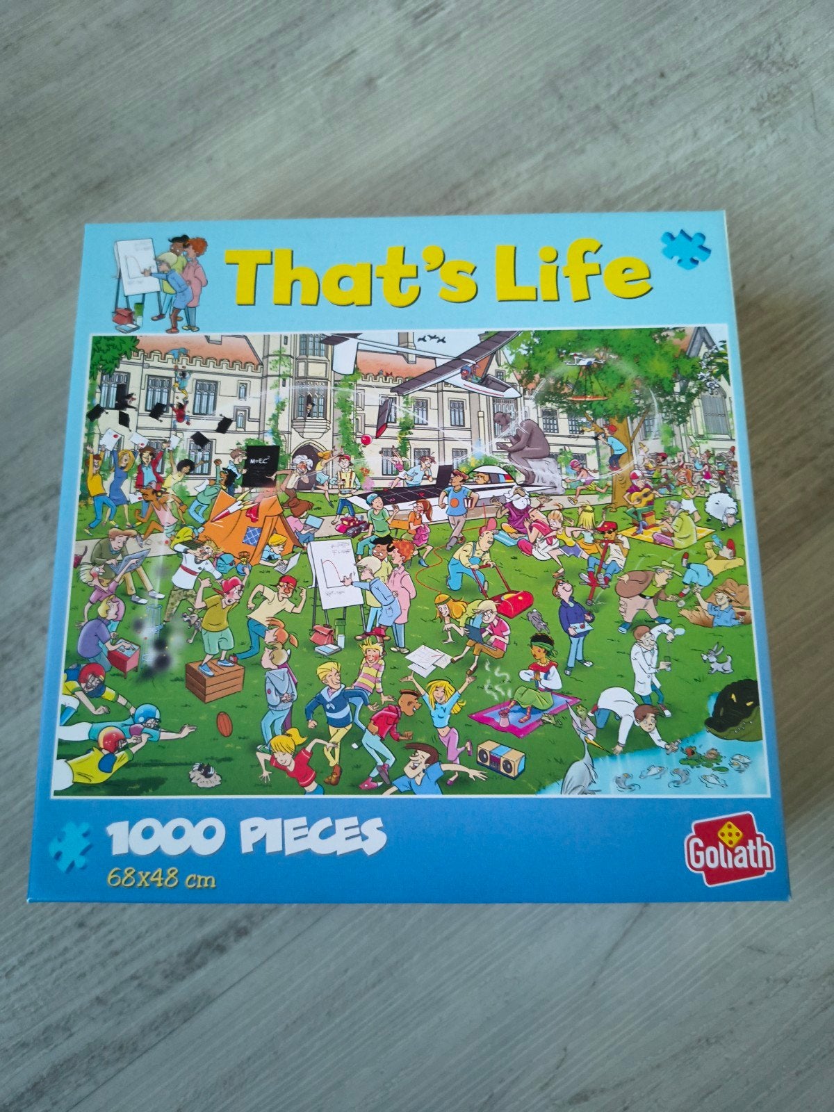 That's Life puzzel compleet!, Ophalen of Verzenden, 500 t/m 1500 stukjes, Zo goed als nieuw, Legpuzzel