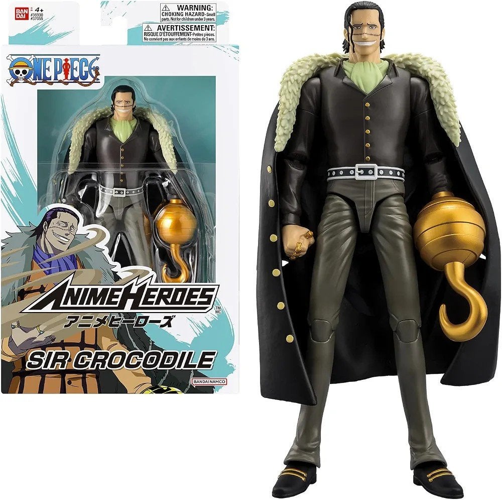 One Piece Sir Crocodile Actiefiguur 16 articulatiepunten, Ophalen of Verzenden, Nieuw