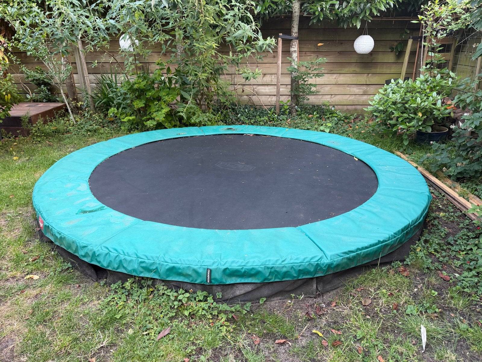 BERG 330cm Champion Inground Trampoline, Kinderen en Baby's, Speelgoed | Buiten | Trampolines, Ophalen, Gebruikt