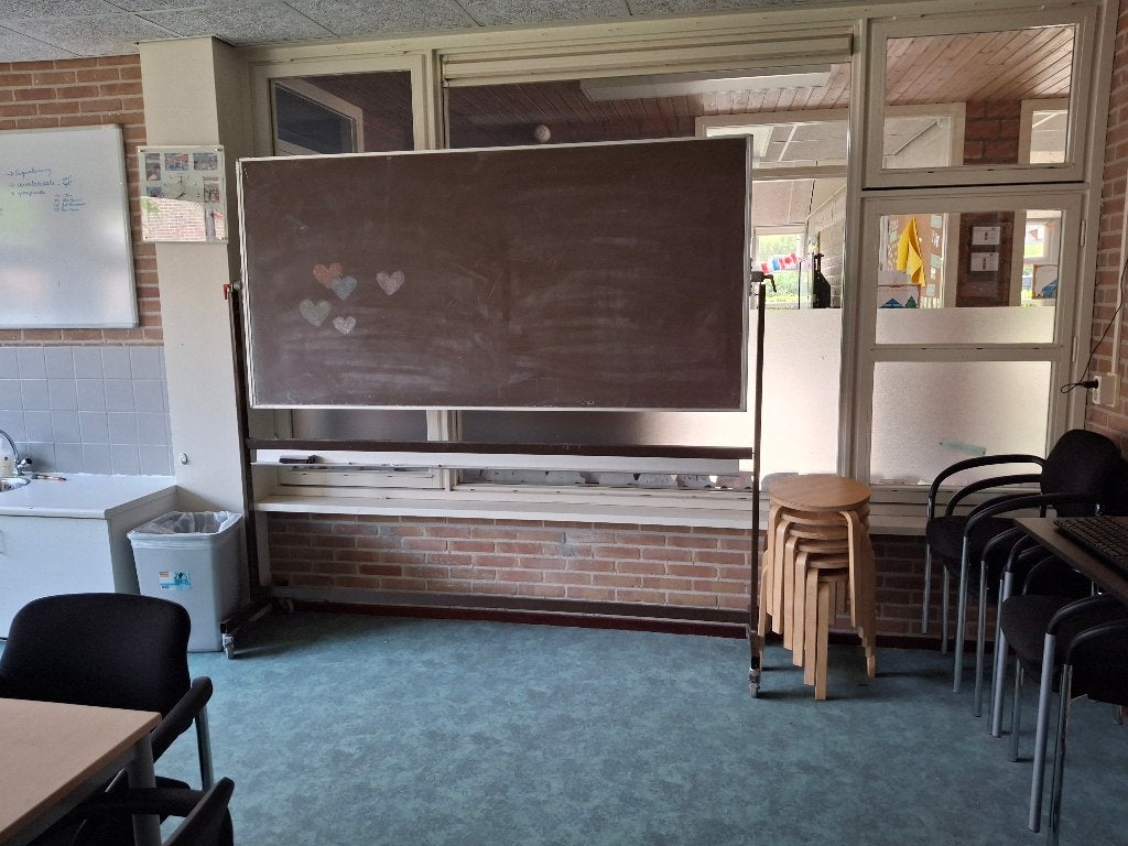 Schoolbord, Diversen, Schoolborden, Ophalen, Gebruikt, Krijtbord