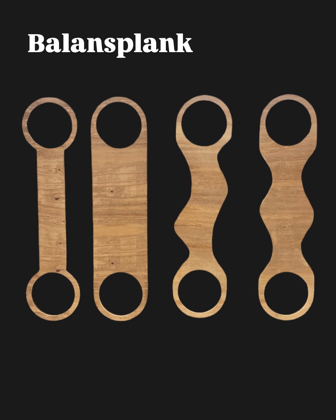 Balansplanken set (Nu met korting), Houten plaatje, 4828AS, Overige typen, Nieuw