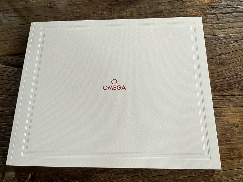 Omega horloge catalogus 2025 - mint, Ophalen of Verzenden, Nieuw, Catalogus