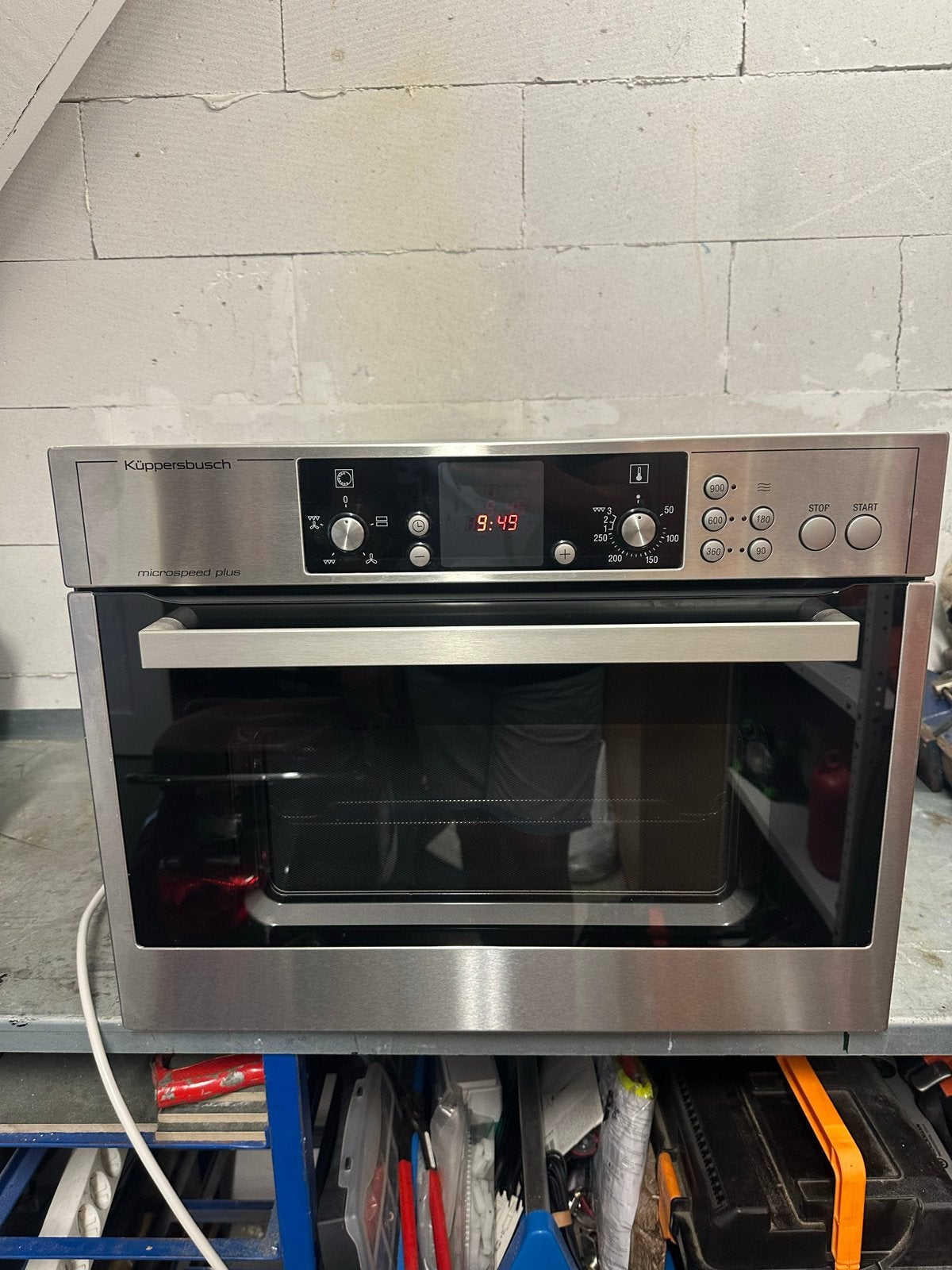 Inbouw Oven kuppersbusch, Ophalen, 45 tot 50 cm, Hete lucht, Combi-oven