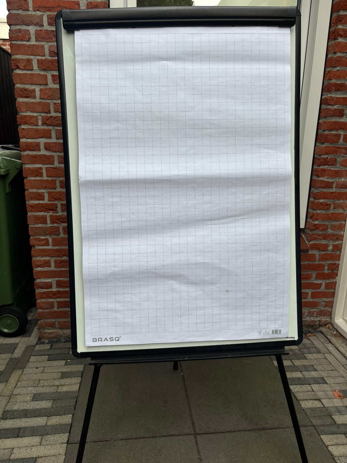 Flipover met papier, Ophalen of Verzenden, Gebruikt