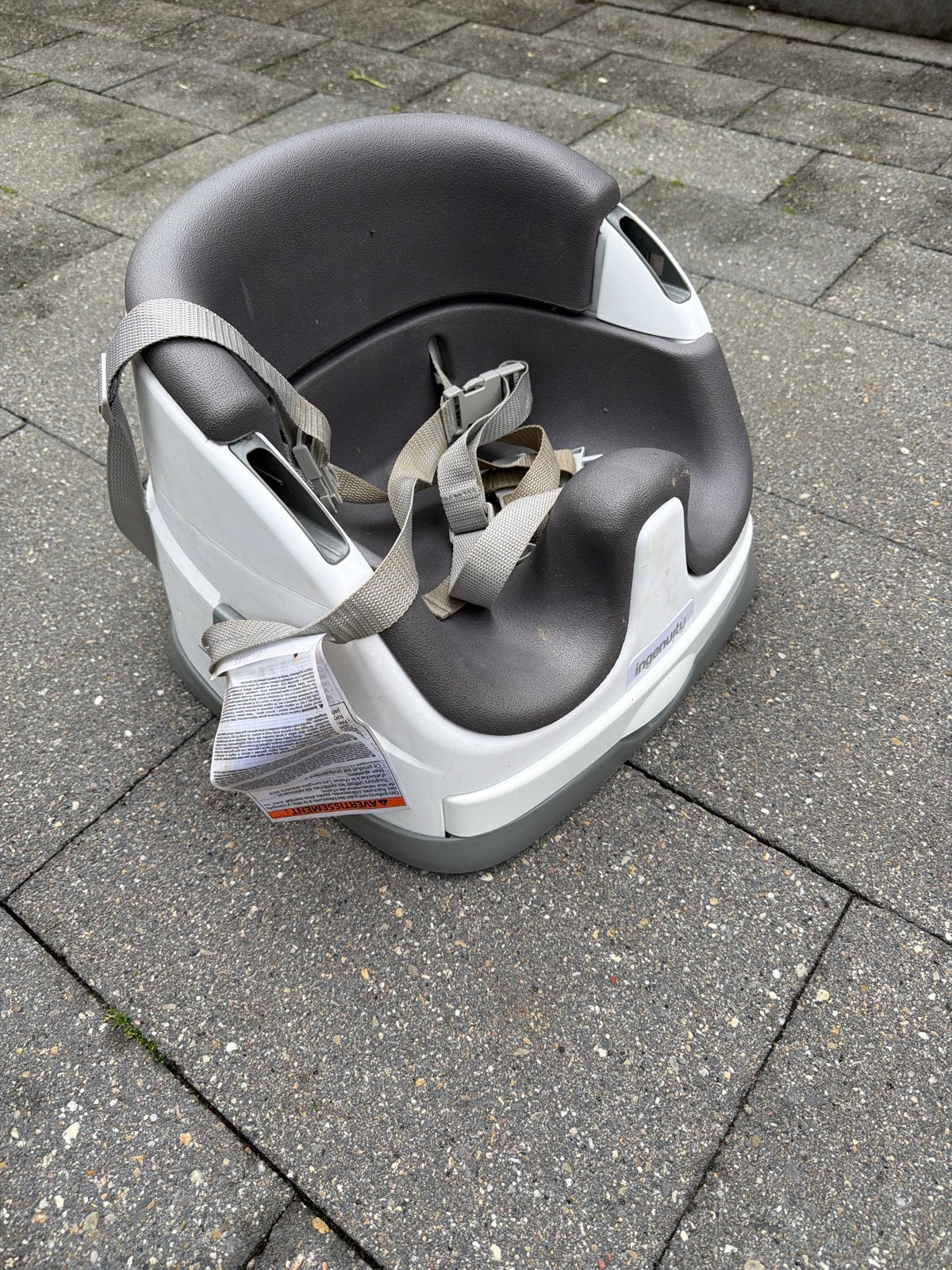 Ingenuity Baby Base 2-in-1 Zitje - Gebruikt, Ophalen of Verzenden, Gebruikt, Overige typen, Afneembaar eetblad