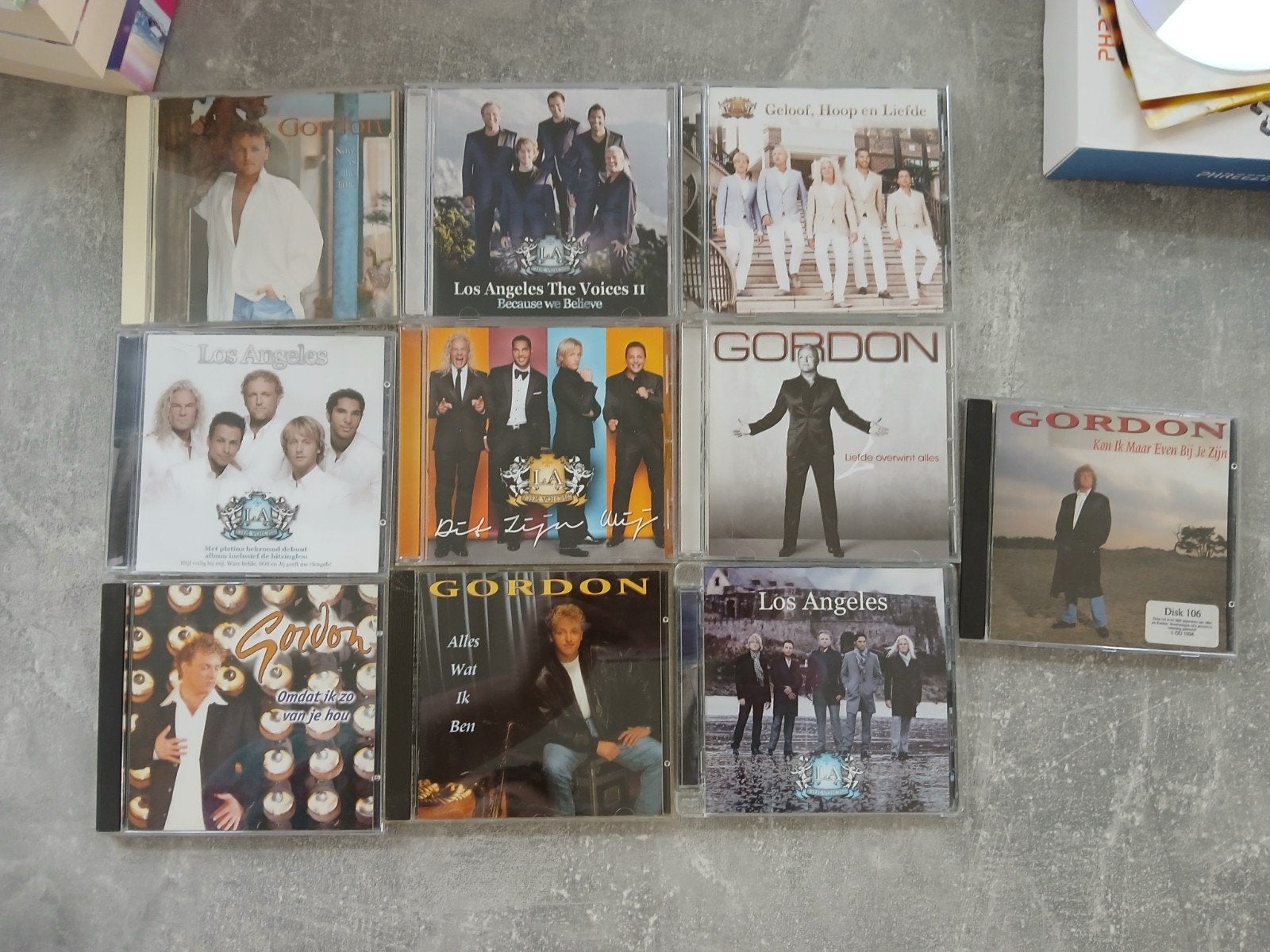 Gordon cd s krasvrij, Verzenden, Zo goed als nieuw