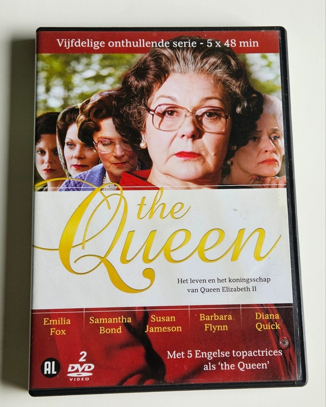 The Queen (2009), 5 delige tv-serie over Queen Elizabeth II, Alle leeftijden, Ophalen of Verzenden, Zo goed als nieuw, Drama