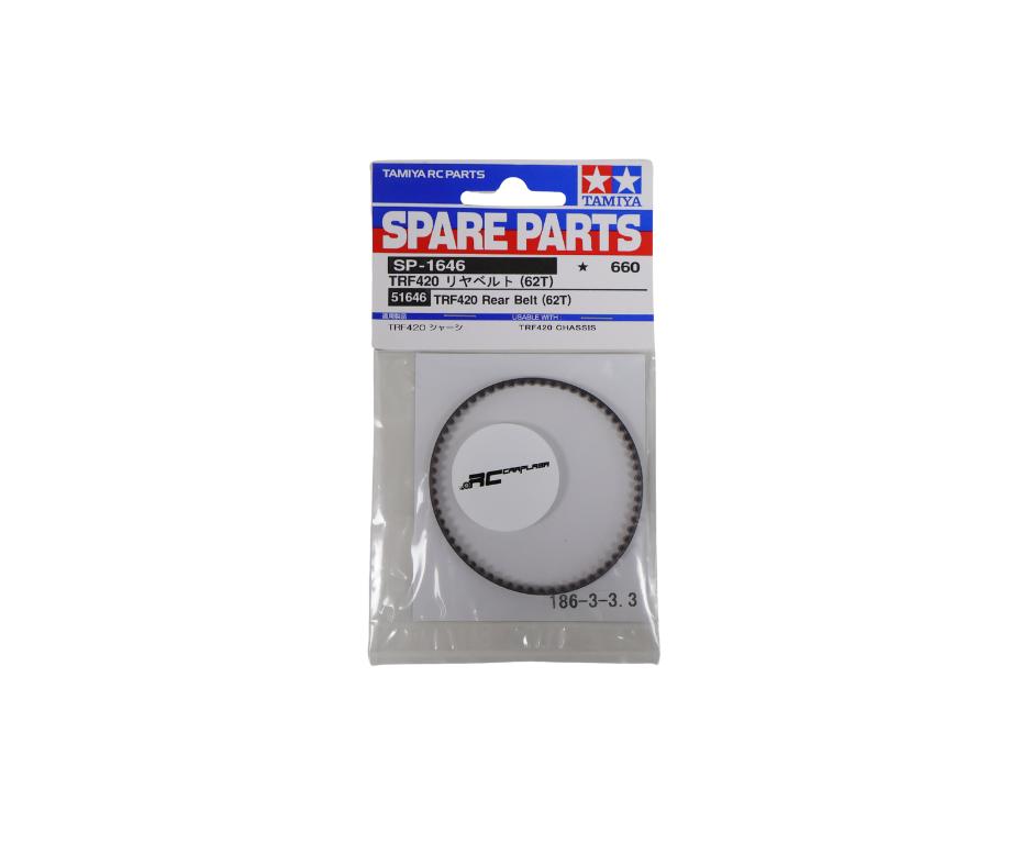 Tamiya 51646 TRF420 Rear Belt (62T), Hobby en Vrije tijd, Modelbouw | Radiografisch | Auto's, Ophalen of Verzenden, Nieuw, Onderdeel