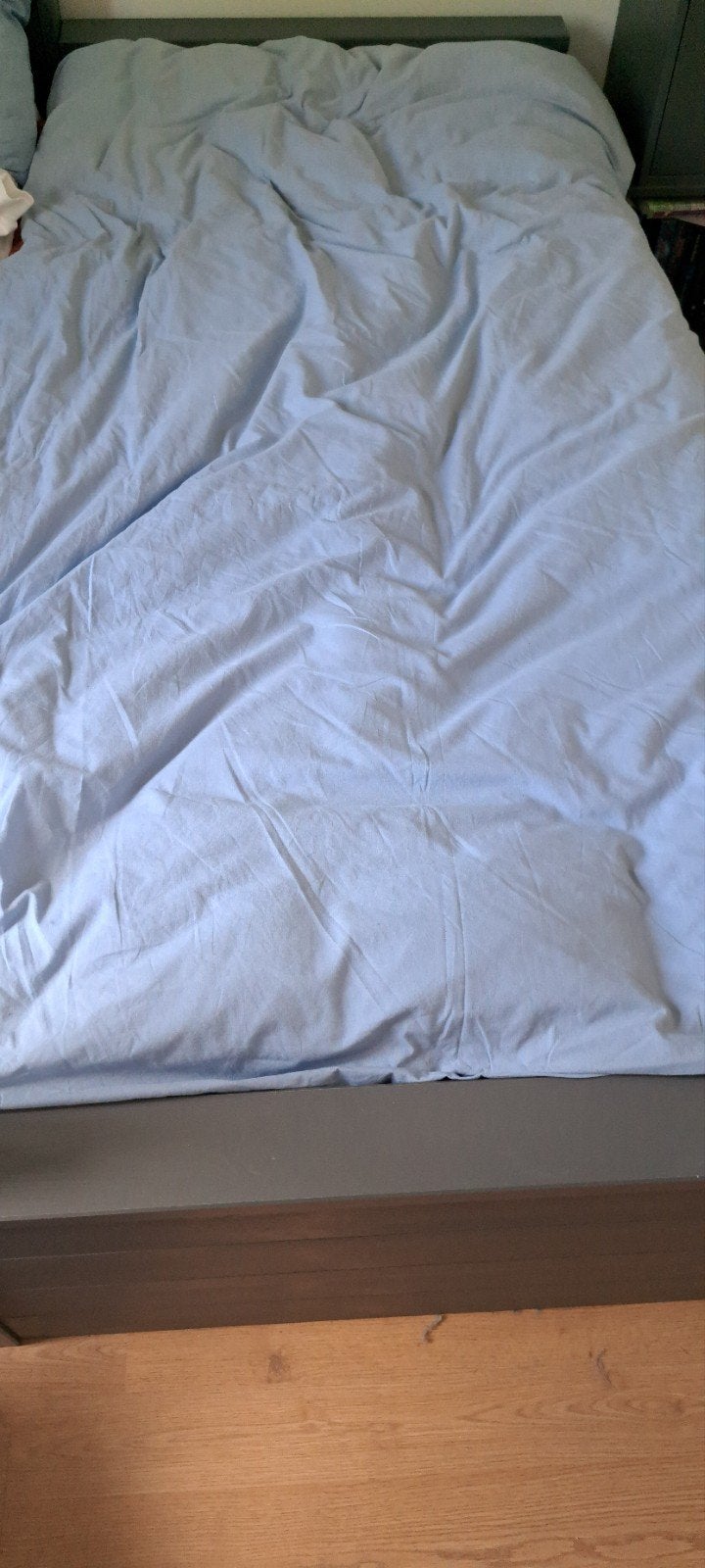Eenpersoonsbed met opberglade incl lattenbodem, Ophalen, Gebruikt, 90 cm, Eenpersoons