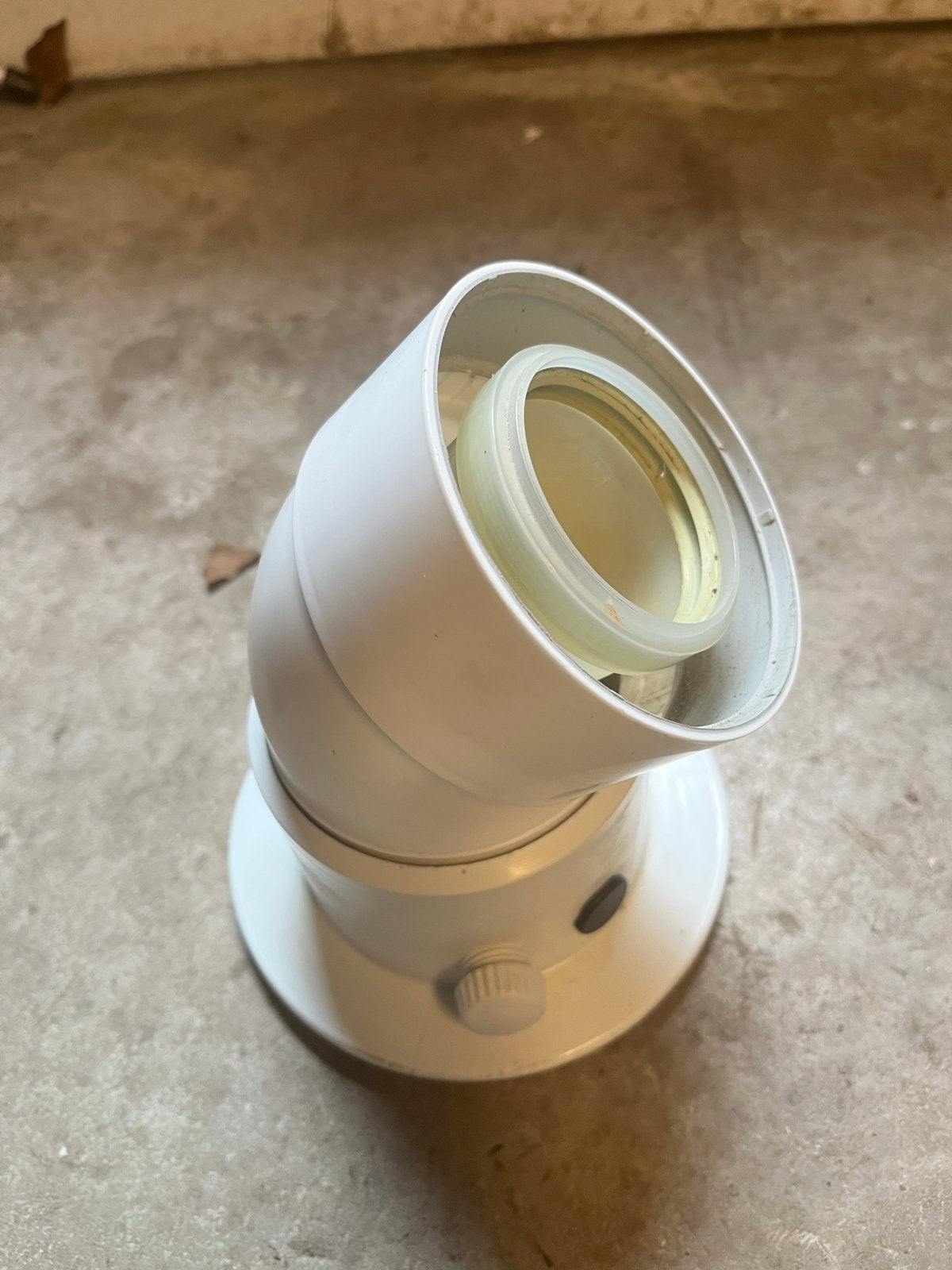 Nefit-Bosch Rookgasafvoer adapter concentrisch 60/100MM, Doe-het-zelf en Verbouw, 30 tot 80 cm, Gebruikt, Cv-ketel of Combi-ketel