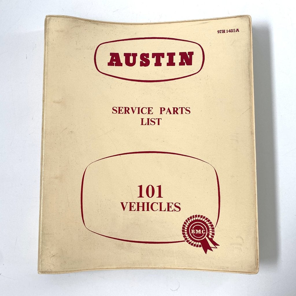 Austin 101 vehicles service parts list 1961, Auto diversen, Handleidingen en Instructieboekjes, Verzenden