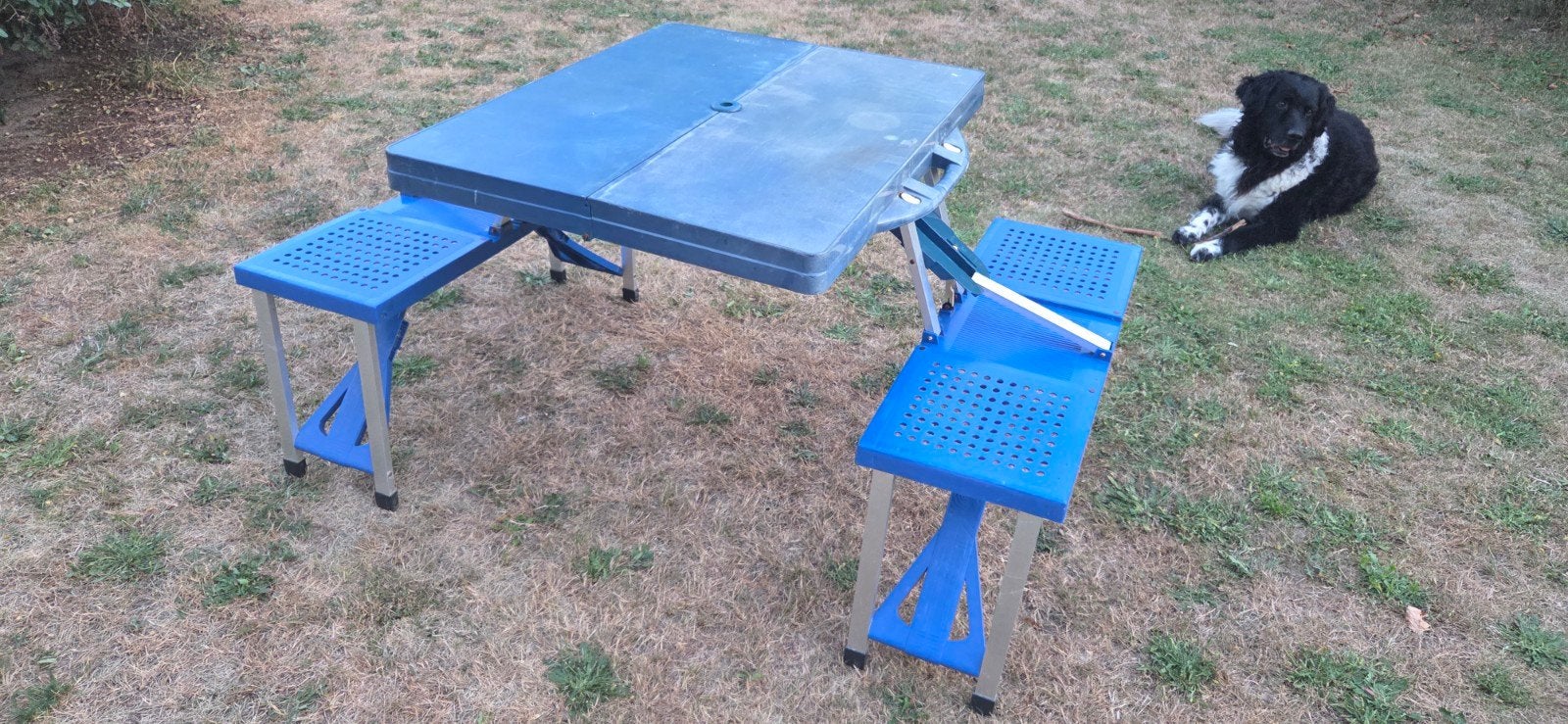 Kinder picknicktafel / picknickset - Inklapbaar, Ophalen, Overige materialen, Gebruikt, Rechthoekig