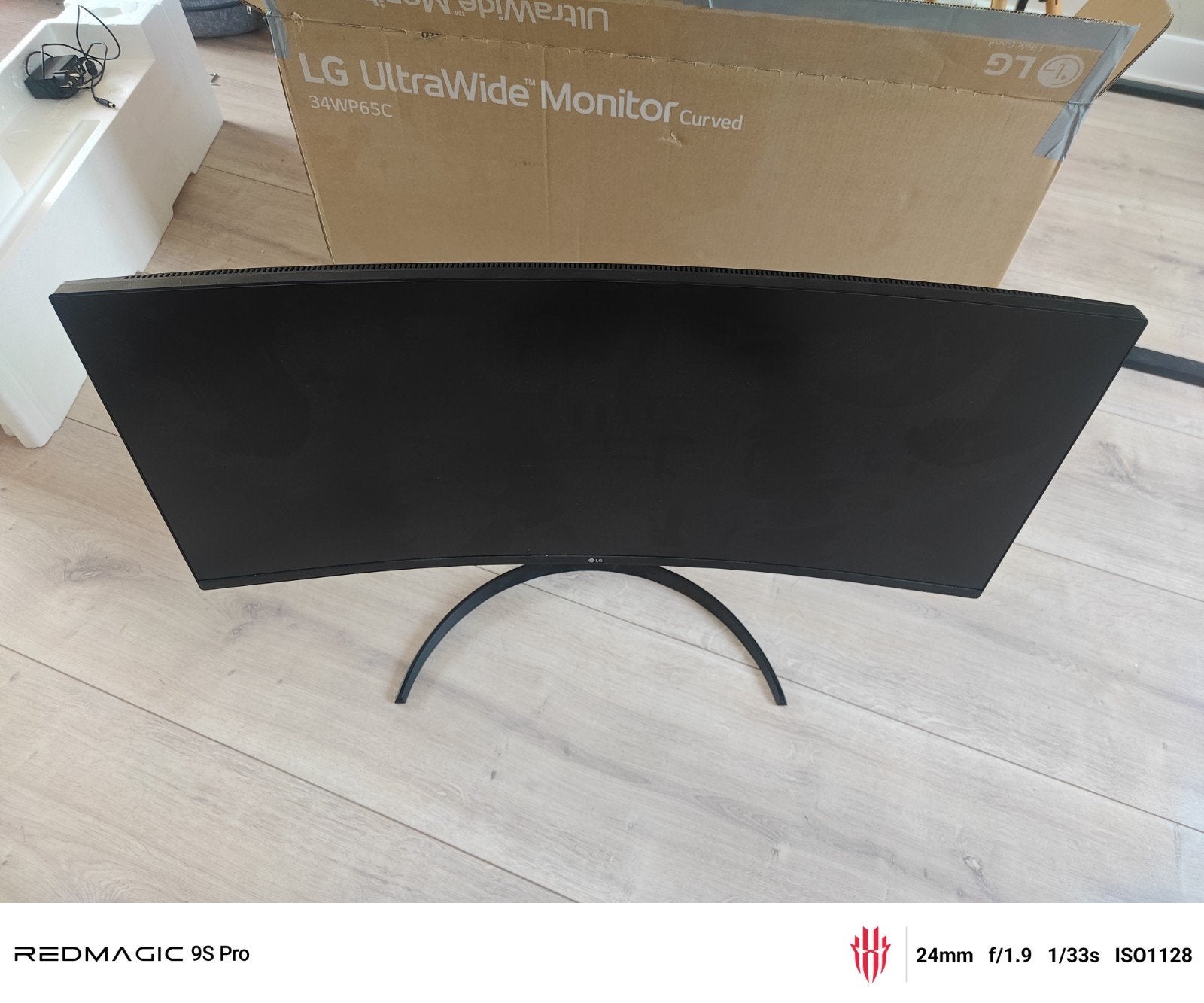 LG UltraWide 34WP65C. 34 inch, IPS, Zo goed als nieuw, Ultrawide, Ophalen