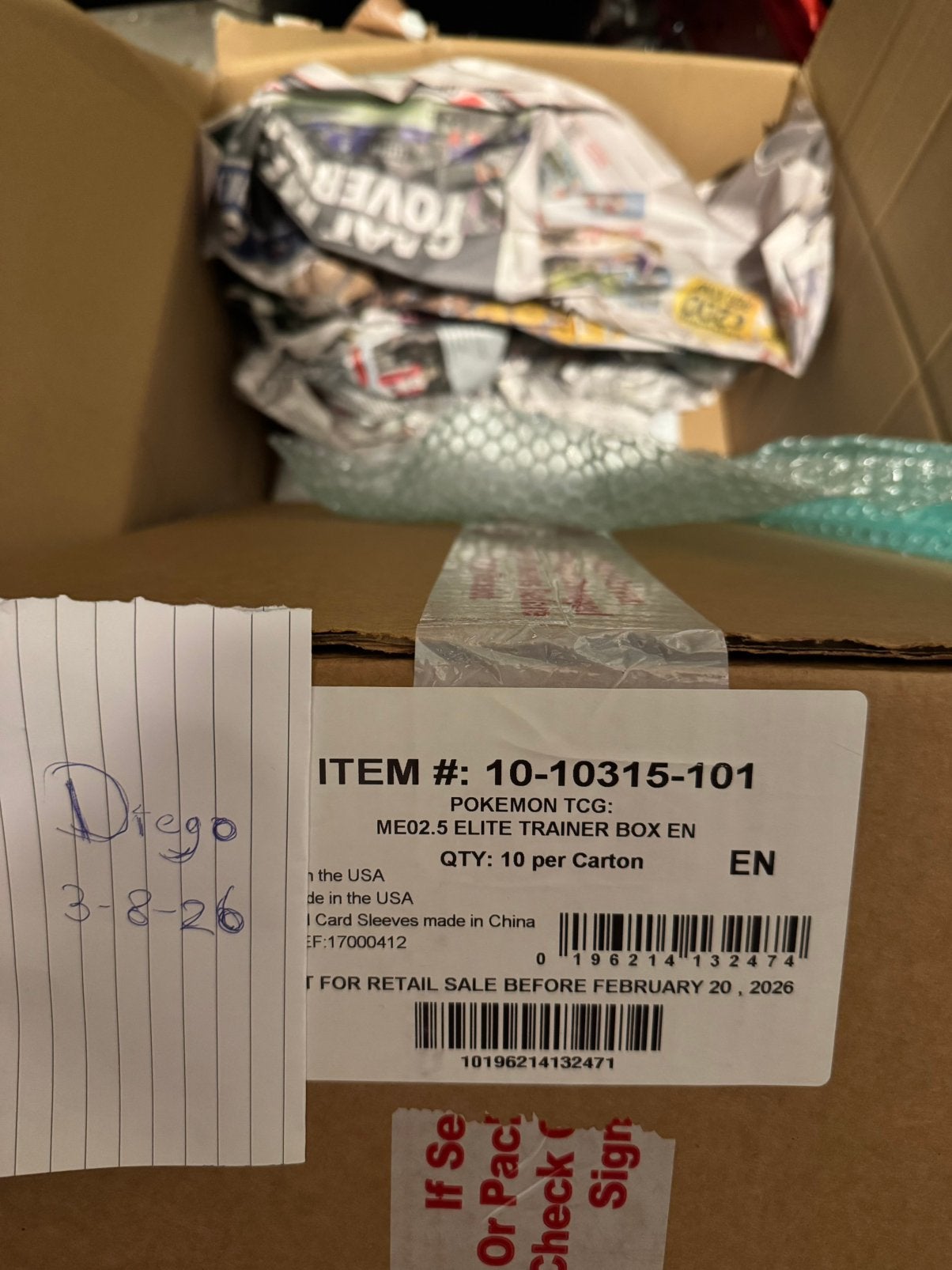 Pokemon Acended Heroes ETB case sealed, Ophalen, Nieuw, Boosterbox