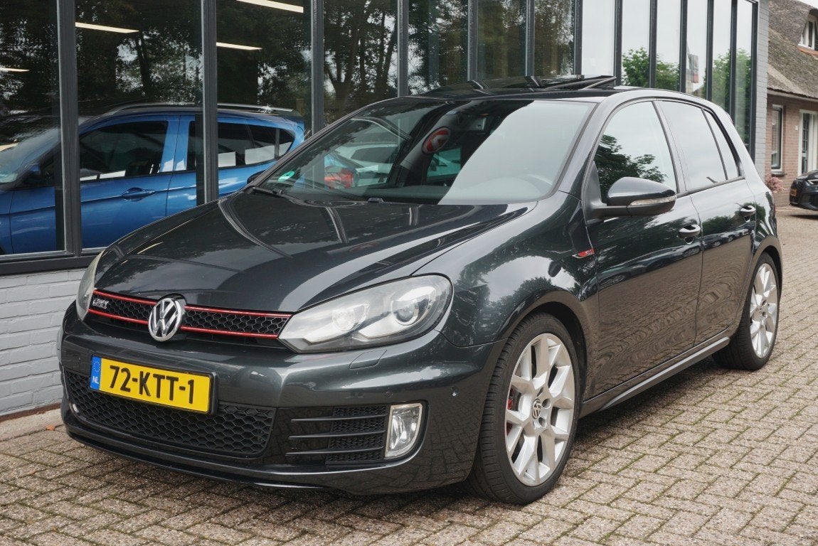Volkswagen Golf 2.0 GTI afneembare trekhaak/Navi/Schuifkante, Euro 5, Stof, Gebruikt, Zwart