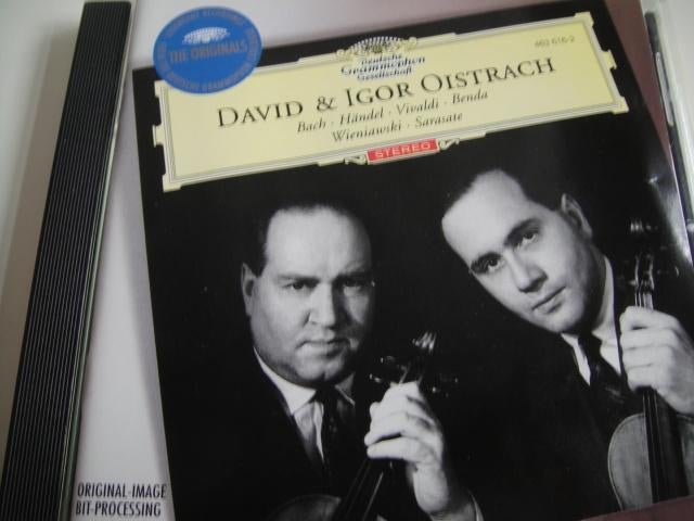 DAVID & IGOR OISTRACH Bach Handel Vivaldi Benda CD (VIVALDI), Ophalen of Verzenden, Barok, Gebruikt, Orkest of Ballet